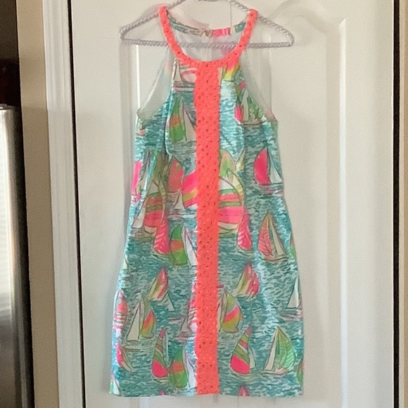Lilly Pulitzer You gotta Regatta SASHA Shift Dress - Picture 1 of 3